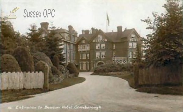 Image of Crowborough - Entrance to Beacon Hotel