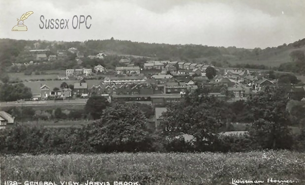 Image of Jarvis Brook - General View showing Railway