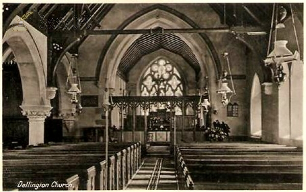 Dallington - St Giles Church (Interior)