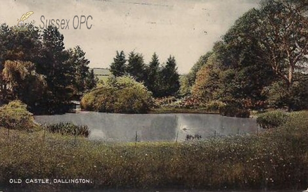 Image of Dallington - Old Castle, Garden & Pond