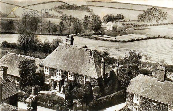Image of Dallington - Cottages from Church Tower