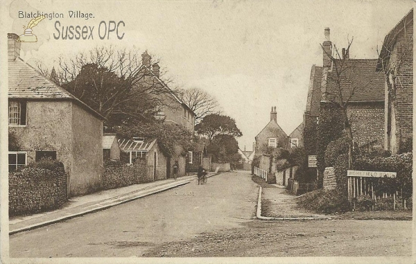Image of East Blatchington - Village & Homefield Road