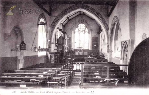 Image of East Blatchington - The Church - Interior