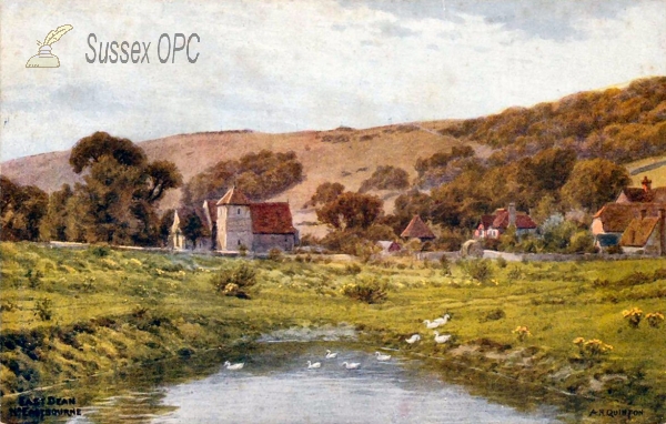 Image of East Dean - Church & Village