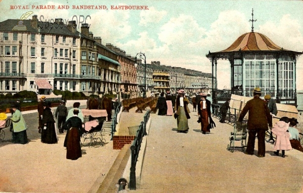 Image of Eastbourne - Royal Parade and Bandstand