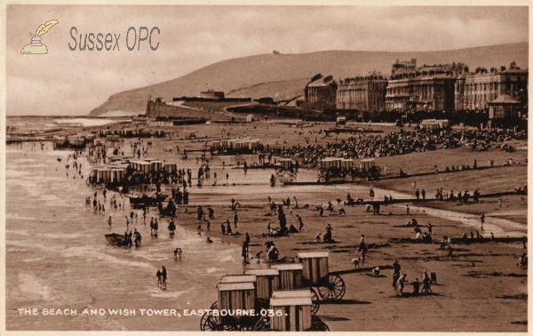 Image of Eastbourne - Beach & Wish Tower