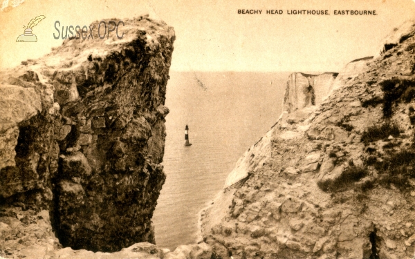 Image of Eastbourne - Beachy Head & lighthouse