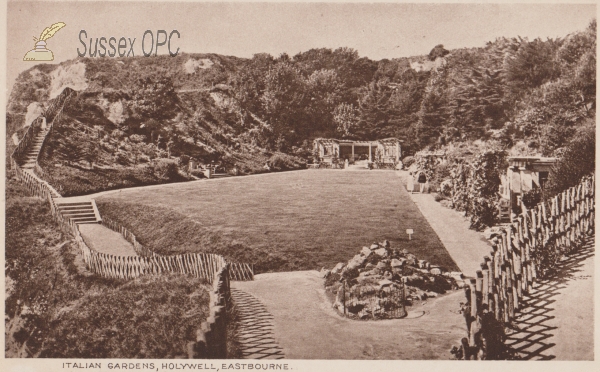 Image of Eastbourne - Holywell - Italian Gardens