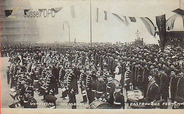 Image of Eastbourne - Unveiling New Memorial, 7th February 1906