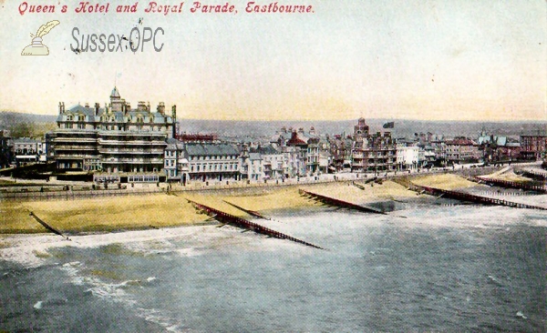 Image of Eastbourne - Queen's Hotel & Royal Parade