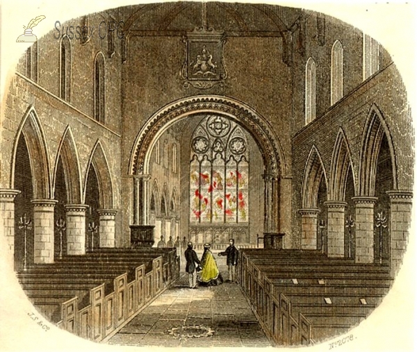 Image of Eastbourne - St Mary's Church (Interior)