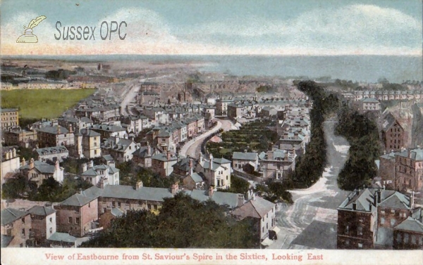 Image of Eastbourne - View from St Saviour's Spire looking East