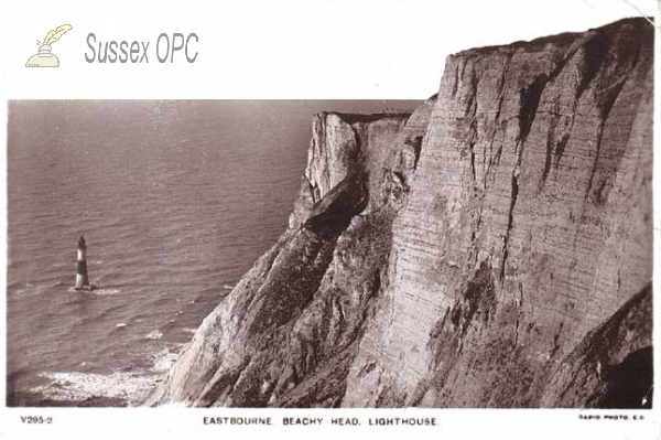 Image of Eastbourne - Beachy Head and Lighthouse