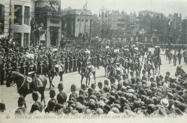 Image of Eastbourne - Funeral Procession (King Edward VII)