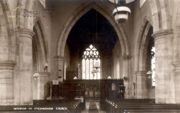 Image of Etchingham - The church (interior)
