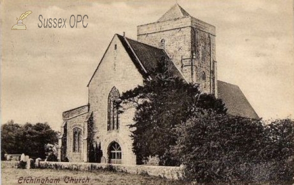 Image of Etchingham - The Church from the West