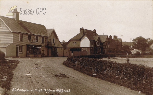 Image of Etchingham - Post Office & Street