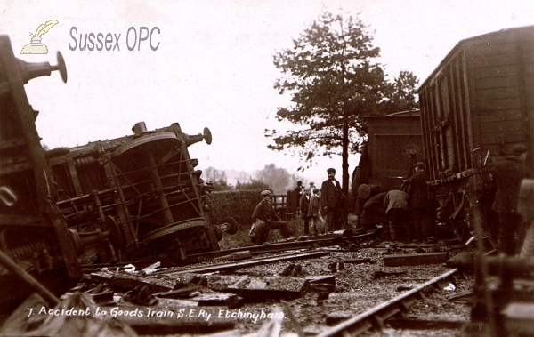 Image of Etchingham - Railway Accident (27 Oct 1909)