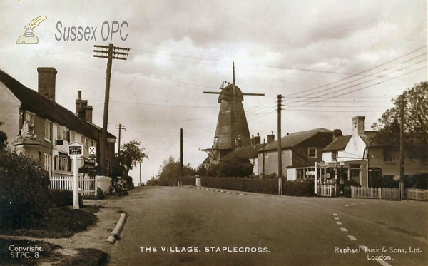 Image of Staplecross - Windmill & Methodist Chapel