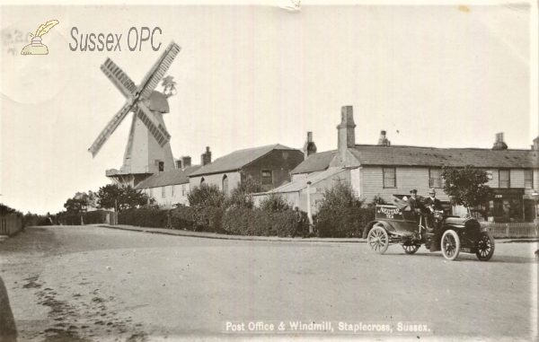 Image of Staplecross - Windmill & Post Office (Methodist Chapel)
