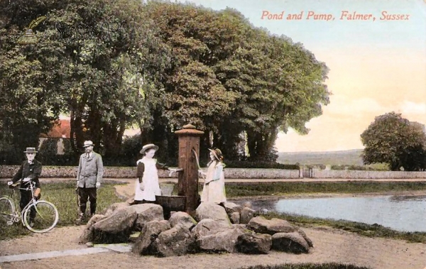 Image of Falmer - Pond & Pump