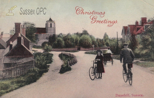 Danehill - Street scene (Christmas variant)