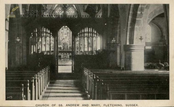 Image of Fletching - St Andrew & St Mary Church (Interior)