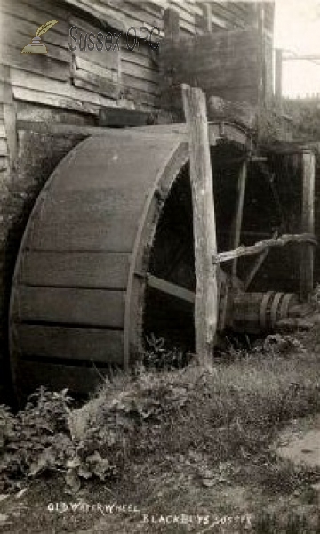 Image of Blackboys - Old water wheel
