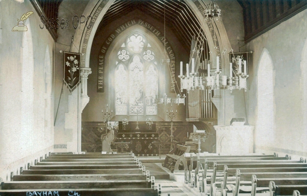 Bayham - Bayham Church (Interior)
