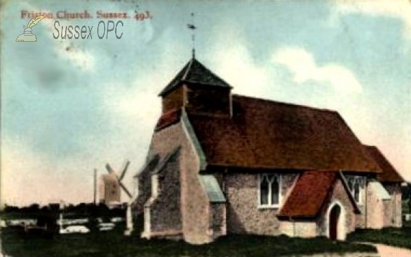 Image of Friston - The Church & Windmill