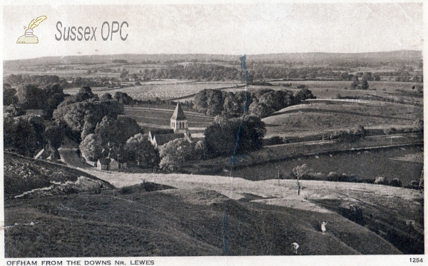 Image of Offham - View from the Downs