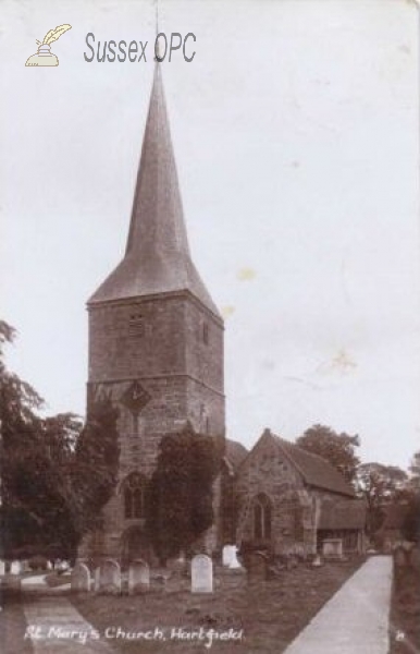 Hartfield - St Mary's Church (Interior)