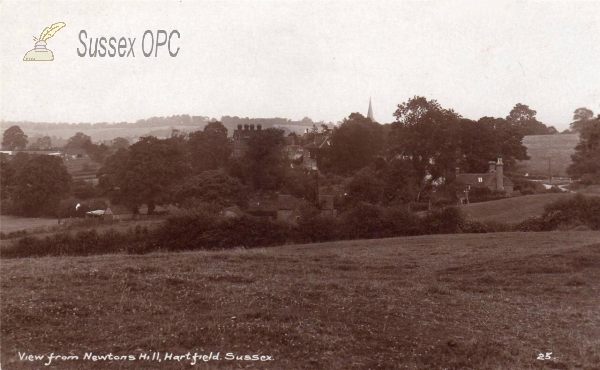 Image of Hartfield - View from Newtons Hill