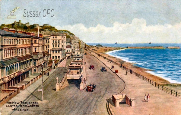 Image of Hastings - New Promenade & Car Park Entrance