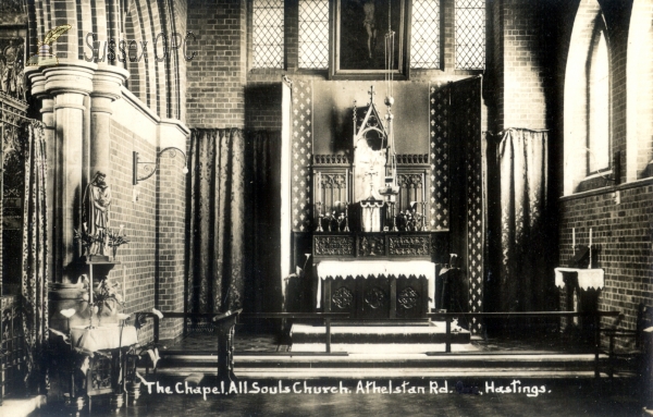 Image of Hastings - All Souls Church, Athelstan Road - Interior