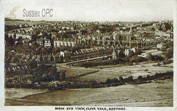 Image of Hastings - Clive Vale (Bird's Eye View)
