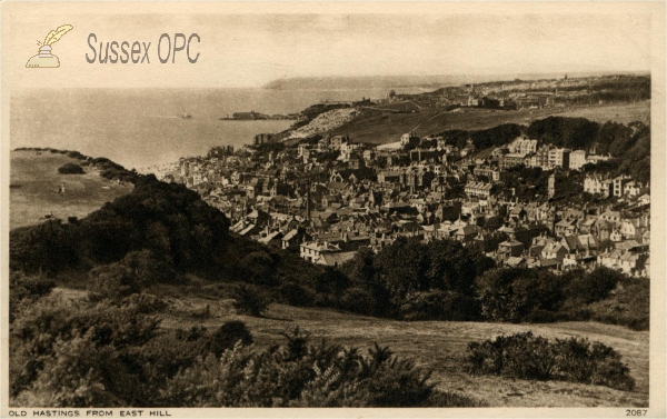 Image of Hastings - View from East Hill