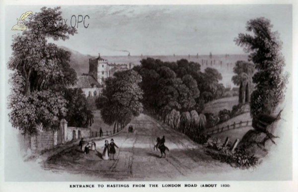Image of Hastings - View from London Road & All Saints Church