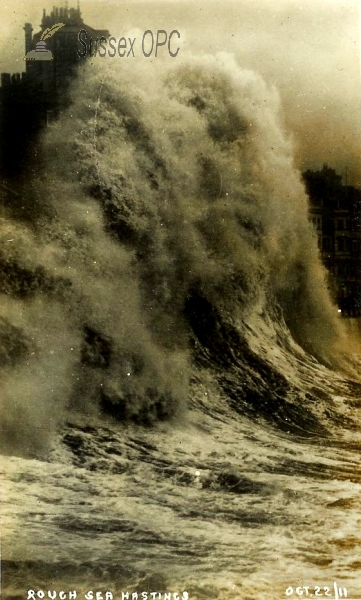 Image of Hastings - A Rough Sea