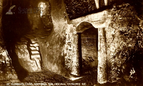 Image of Hastings - St Clement's Caves, Original Entrance