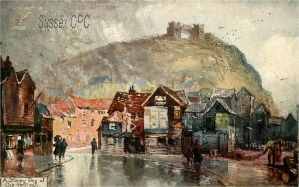 Image of Hastings - Stormy Day