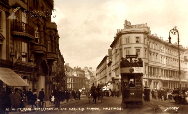 Image of Hastings - White Rock, Robertson Street & Carlisle Parade