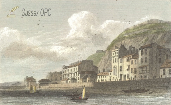 Image of Hastings - Seafront in 1833