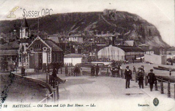 Image of Hastings - Old Town & Life Boat House