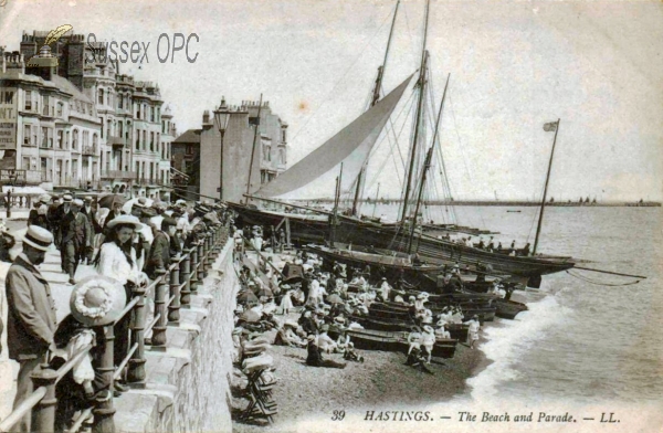 Image of Hastings - The Beach & Parade