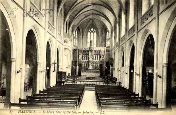 Image of Hastings - St Mary Star of the Sea (Interior)