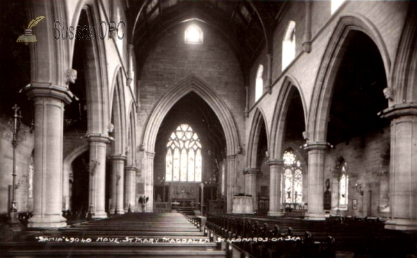 St Leonards - St Mary Magdalene Church (Interior)