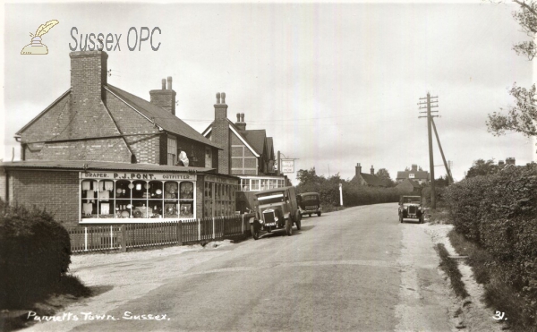 Image of Punnetts Town - P J Pont Outfitter (Barley Mow)