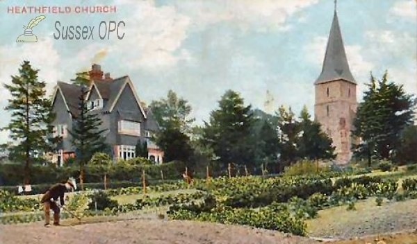 Image of Heathfield - All Saints Church & Allotments