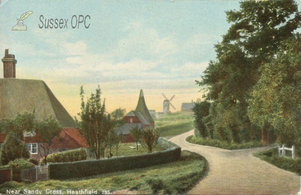 Image of Heathfield - Near Sandy Cross including windmill
